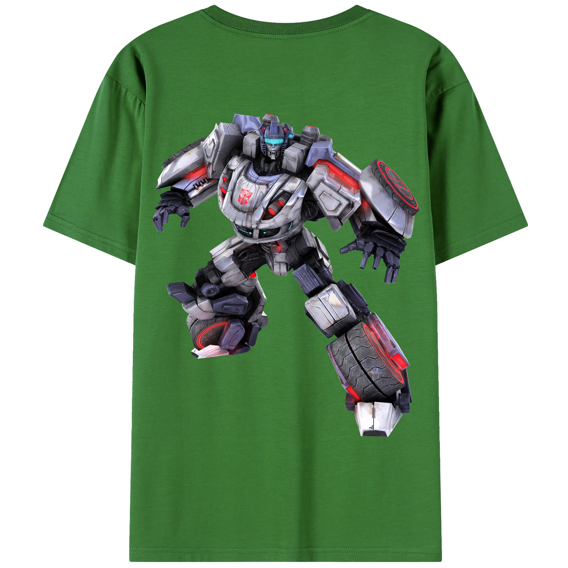（画像用） Transformers トランスフォーマー レディース半袖Tシャツ(バックプリント)